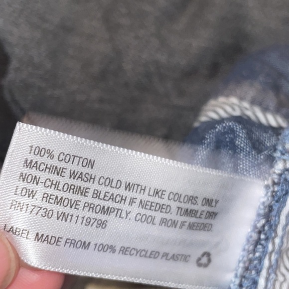 •GOODFELLOW & CO.•100% COTTON 10.5" INSEAM DENIM COLORED "LINDEN SHORT" SIZE 40 - Picture 9 of 9